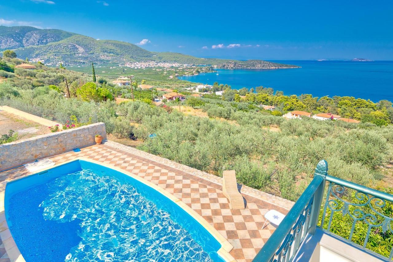 Villa Bamour With Paradise View エピダウロス エクステリア 写真